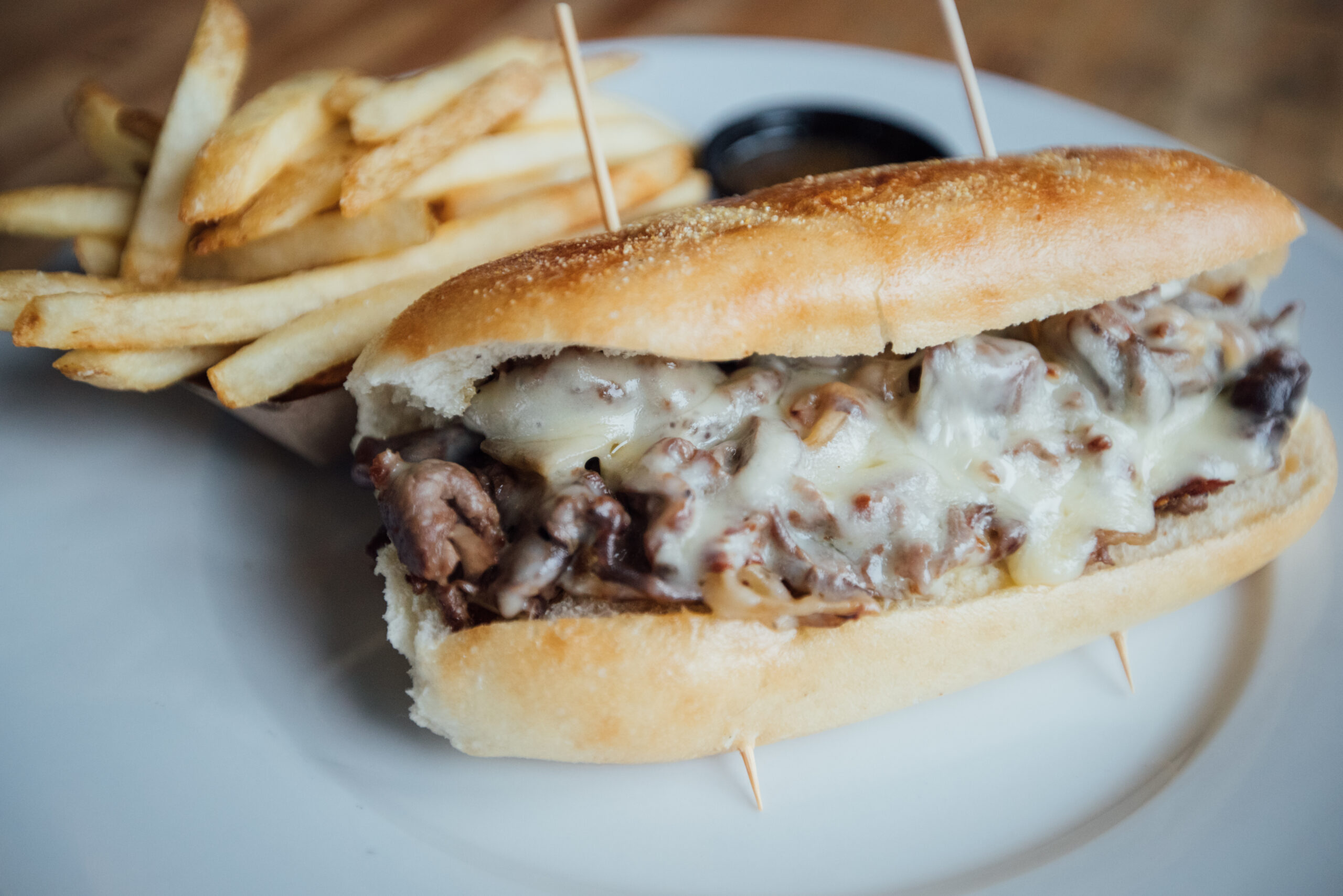 Roasted Prime Rib Sandwich - Camps Kitchen & Bar, Marietta, GA