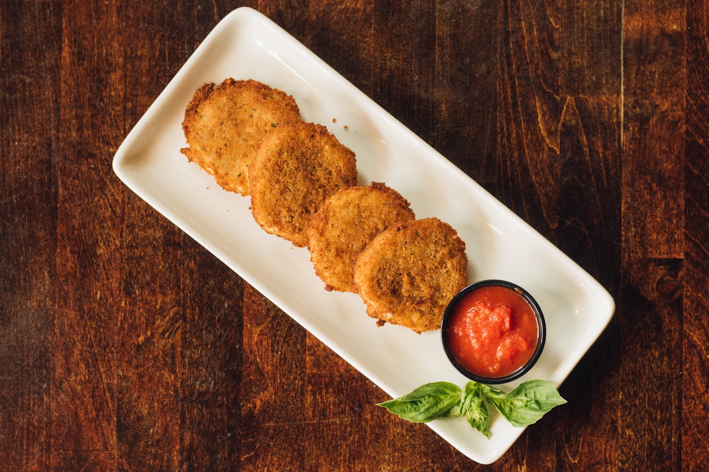 Fried Mozzarella - Camps Kitchen & Bar, Marietta, GA